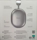 Hoco W35 Max On Ear Bluetooth 5.3 Wireless or with Aux HiFi Headphones 90 Hours Call / Music Time - Black - New