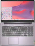 Lenovo IdeaPad 3i 15.6" Chromebook - Arctic Grey, Intel Celeron N4500/64GB eMMC/4GB RAM, Chrome OS - Open Box