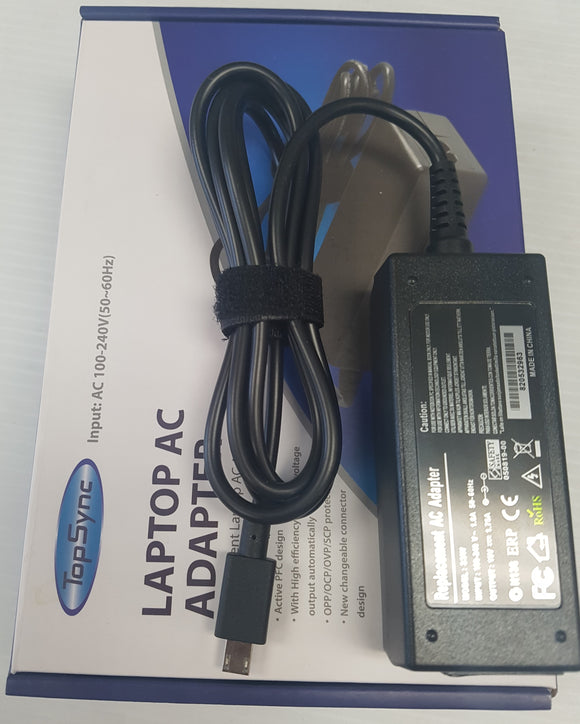 Asus Replacement Adapter Charger 19V 1.75A X205T (Flat Connector) - New - Razzaks Computers - Great Products at Low Prices