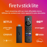 Amazon Fire TV Stick Lite with All-New Alexa Voice Remote, streaming media player - Brand New