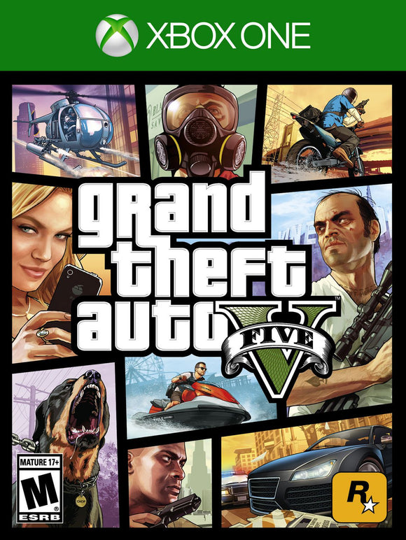 Grand Theft Auto V GTA V for Xbox One - Razzaks Computers - Great Products at Low Prices