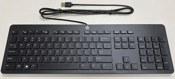 HP USB Slim Keyboard Wired - BEXJE0AWYE010Y