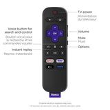 Roku Streaming Stick + 3810CA HD/4K/HDR Streaming Media Player with Voice Remote and TV Controls - New