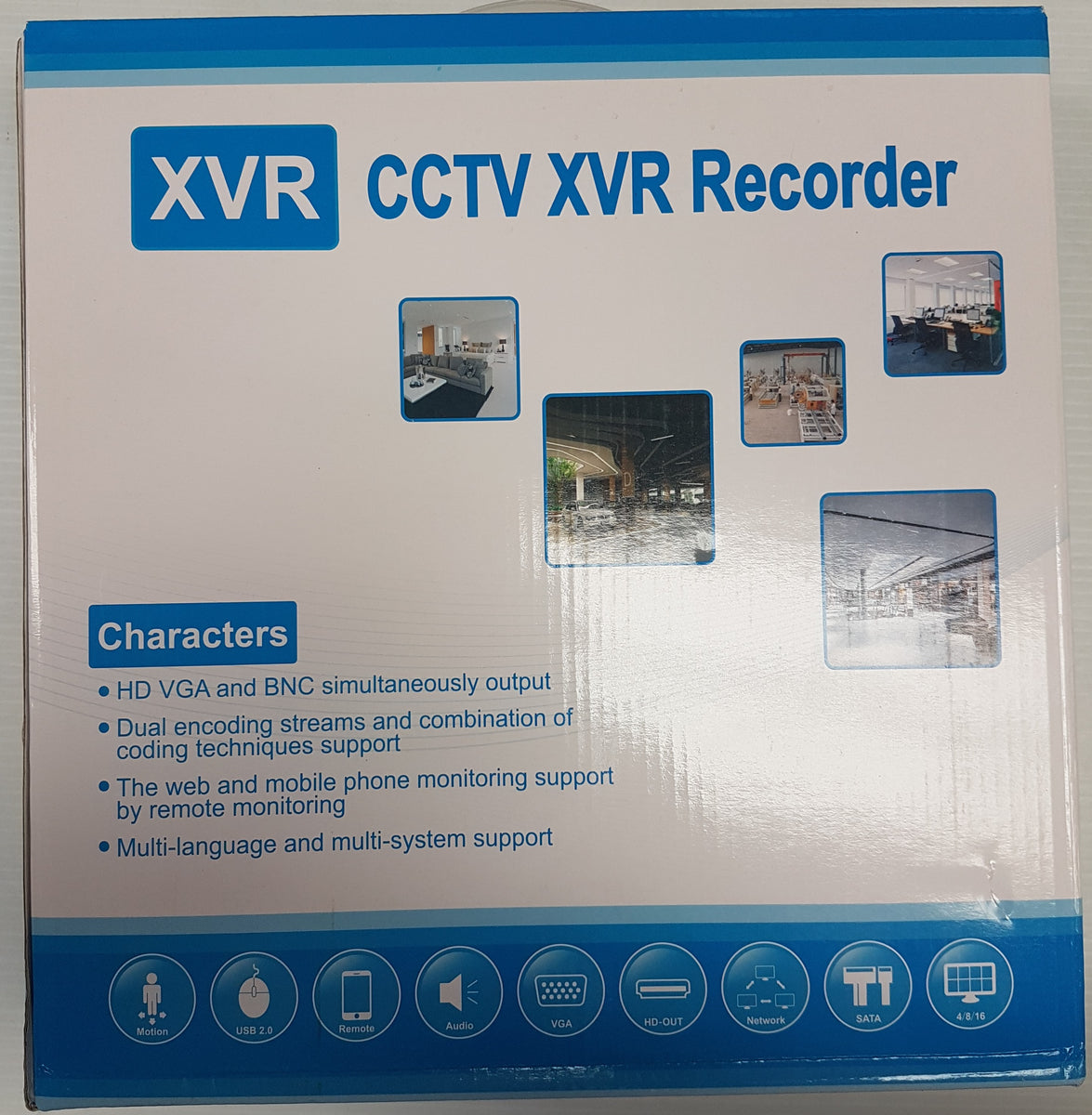 Jooan Security System DVR Recorder 8channel Video, 4Channel Audio In