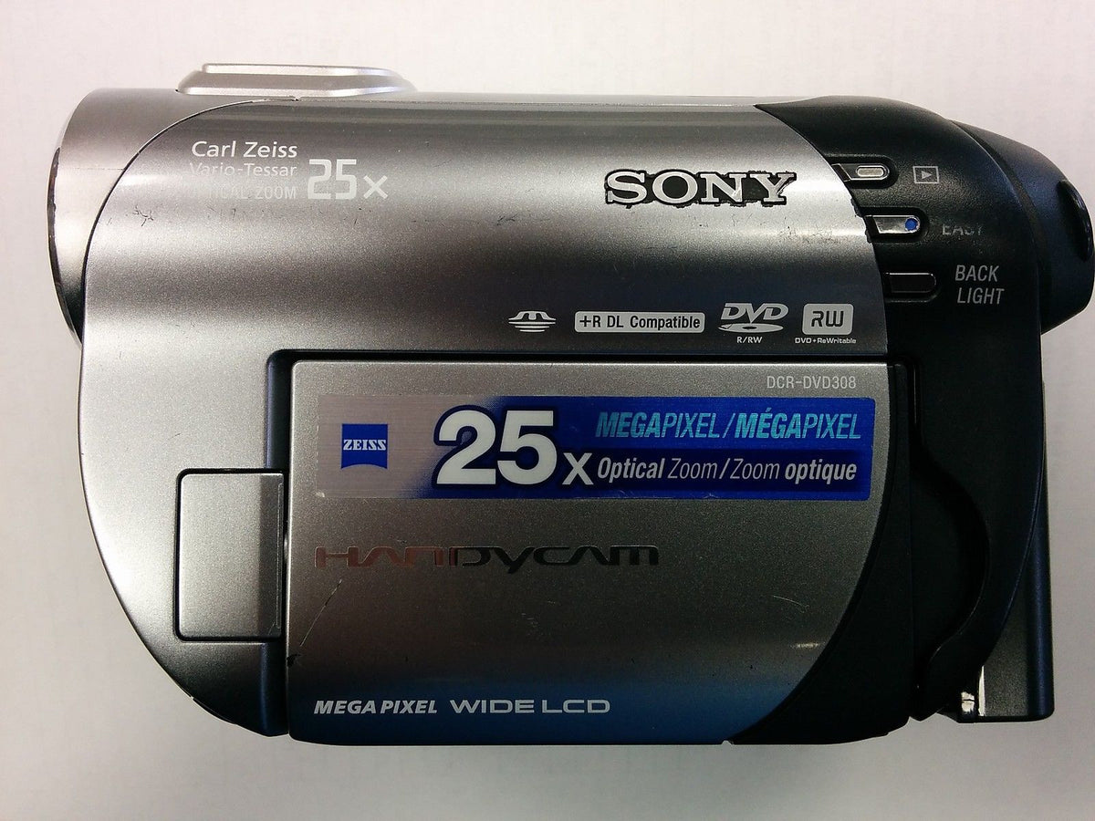 Sony DCR-DVD308 HandyCam Camcorder - USED