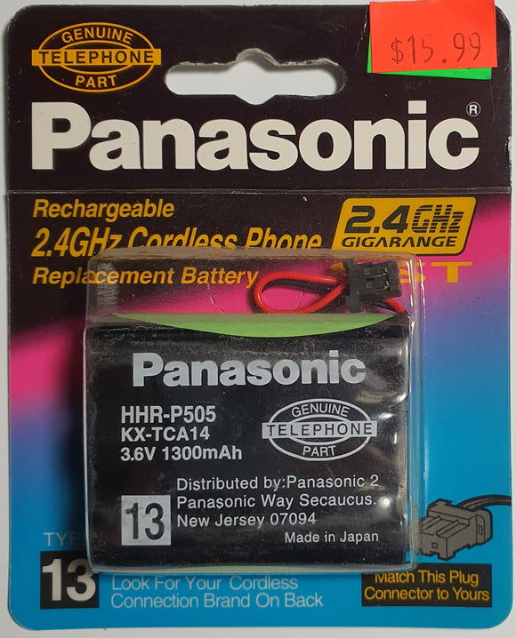 Panasonic - Cordless Phone Battery - 3.6V 1300mAH - Type 13 - Ni-MH