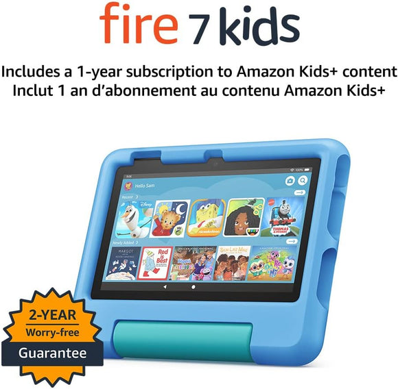 Amazon Fire 7 Tablet Kids Edition, 7