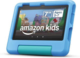 Amazon Fire 7 Tablet Kids Edition, 7" Display, 2GB / 16 GB, Blue Kid-Proof Case (12th Generation 2022) - Brand New