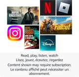 Amazon Fire HD 8 tablet, 8” HD Display, 3GB RAM, 32GB, designed for portable entertainment, Black, (2024 release)