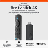 Amazon Fire TV Stick for Canada 4K (2023) with All-New Alexa Voice Remote (3rd Generation), streaming media player - Brand New