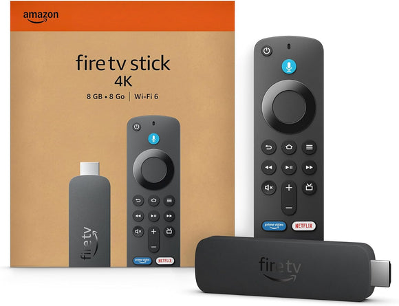 Amazon Fire TV Stick 4K Plus, Ultra HD streaming device, more than 1.2 million movies and TV episodes, supports Wi-Fi 6, watch free & live TV