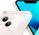 Apple iPhone 13 Mini, 128GB GSM 5G 5.4" Model MLJE3VC/A Unlocked Smartphone White - Clean - Used