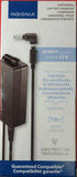 Insignia Universal Laptop Charger (NS-PWL965-C) - Black - 65W  with 9 Power Tips - New