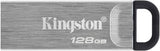 Kingston 128GB USB Drive DataTraveler Kyson Metal Housing DTKN/128GB USB 3.2/3.1/3.0/2.0 - New