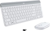 Logitech MK470 Slim Wireless Keyboard and Mouse Combo - Modern Compact Layout, Ultra Quiet, 2.4 GHz USB Receiver, Plug n' Play Connectivity, Compatible with Windows - Graphite