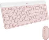 Logitech MK470 Slim Wireless Keyboard and Mouse Combo - Modern Compact Layout, Ultra Quiet, 2.4 GHz USB Receiver, Plug n' Play Connectivity, Compatible with Windows - Graphite