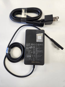 Microsoft Surface Pro Adapter Model 1706 15V 4A 65W Output for Microsoft Surface Pro 3, 4, 5, 6, 7, X Surface Book, Surface Go