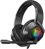 Onikuma K19 Professional Gaming Headset Wired over ear for PS4 / XBox One - USB and 3.5mm 4-pin Audio Connection -New