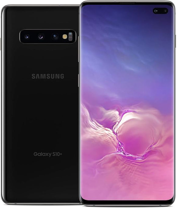 Samsung Galaxy S10 Plus SM-G975W 128 GB Prism Black Unlocked Smartphone - Use