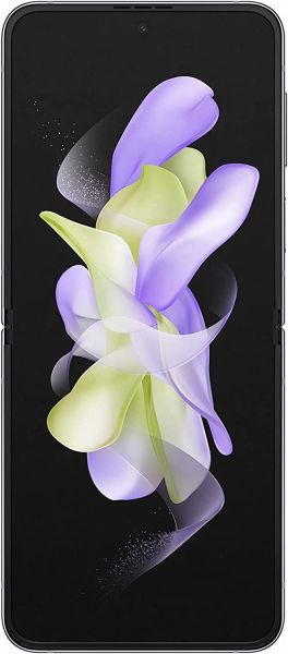 Samsung  Galaxy Z Flip 4 SM-F721W Cell Phone, Graphite (Unlocked CAD Version) Android Smartphone, 8GB RAM, 256GB Storage, 6.7
