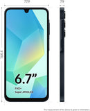 Samsung Galaxy A16 (SM-A165M/DS) Dual SIM, 128GB 4GB RAM, 6.7" Factory Unlocked GSM, International Version - No Warranty - Black