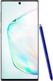 Samsung Galaxy Note 10 Plus SM-N975U Silver / Aura White 256GB 12GB RAM 6.8" LCD - Unlocked - Grade A