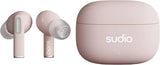 Studio A1 Pro True Wireless Earbuds Active Noise Cancelling with Charging Case - Bluetooth - Battery Life Display - Light Pink - Brand New