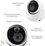 Swann SWPRO-1080MSD-US Thermal Sensor Outdoor Security Camera: 1080p Full HD with IR Night Vision & PIR Motion Detection