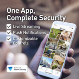 Swann SWPRO-1080MSD-US Thermal Sensor Outdoor Security Camera: 1080p Full HD with IR Night Vision & PIR Motion Detection