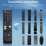 Universal Remote For All Samsung TV Remote, Replacement For All Samsung Smart TV, LED, LCD, HDTV, 3D Series TV - New