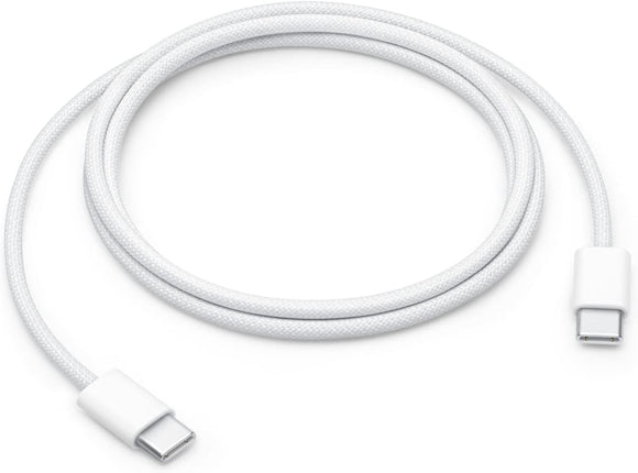 Apple Genuine USB-C to USB-C Woven Fast Charge Cable 60W 1-meter Model A2795 - New