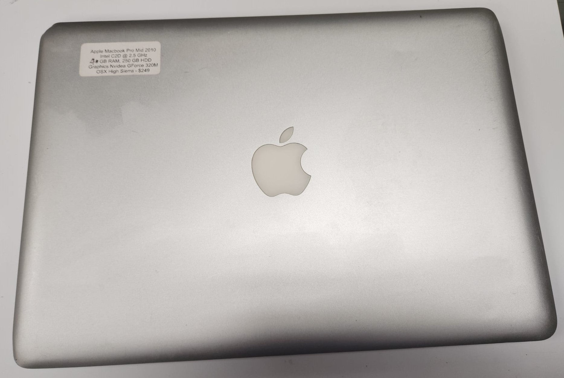 MacBook (13 pouces, mi-2010) - Caractéristiques techniques MacBook (13 pouces, mi-2010) - Caractéristiques techniques