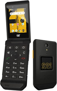 Cat S22 Flip 16GB 2.8" Touchscreen, Android 11, IP68 Water Resistant, 4G LTE GSM Single Sim Unlocked Black - New