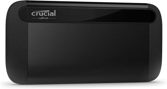 Crucial X8 1TB Portable SSD - Up to 1050MB/s - PC and Mac - USB 3.2 External Solid State Drive - CT1000X8SSD9 - Brand New