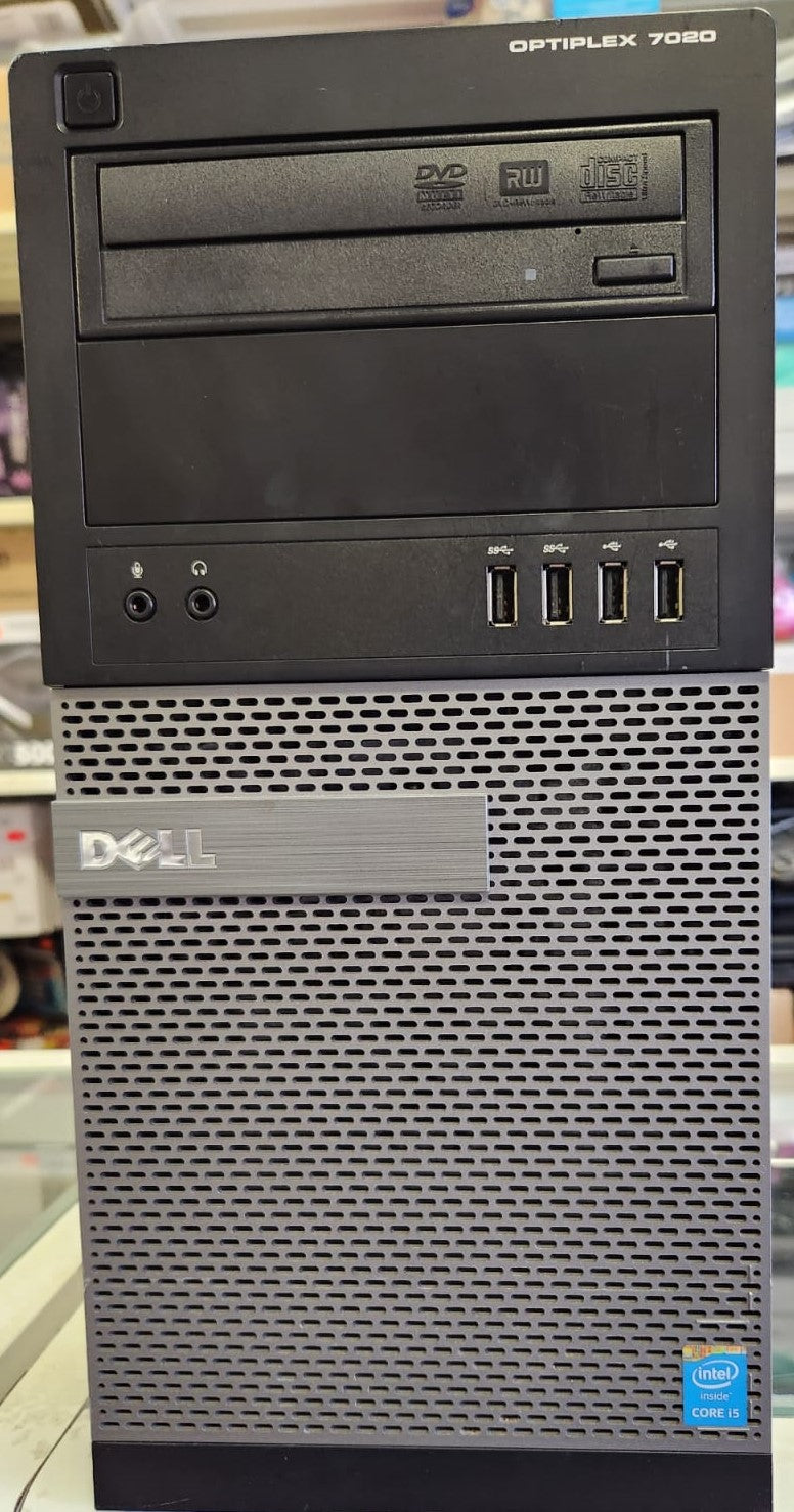 Dell Optiplex 7020 Tower - Intel i5-4590 @3.3GHz, 8GB / 16GB RAM, 500G