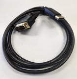 DisplayPort male to DVI-D male 6 feet Cable to connect LCD Monitor, TV - New