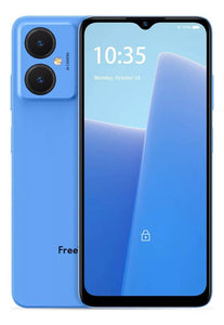 FreeYond F9S - 64GB ROM 2GB RAM (+4GB RAM) GSM 6.6" HD Screen 13MP Dual Camera 5000mAh Unlocked Android 4G LTE Smartphone - Blue/Yellow