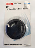 RCA 2" Furniture Hole Cover to organize wires and cables TP610BL - New