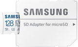 Samsung EVO Select 128 GB Micro SDXC UHS-I Class10 A2 V30 4K UHD Memory Card for Smartphones Tablet