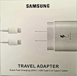 Samsung 25-Watt Type-C USB-C Super Fast Charging AC Adapter with 1-meter USB-C to USB-C Power Cable
