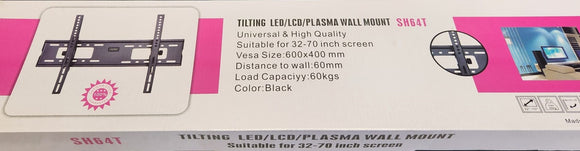 SD TV Wall Mount Tilting for LCD, LED, Plasma TVs  32