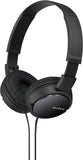 Sony ZX Series Wired On-Ear Headphones, Black MDR-ZX110 - Black Open Box - Black Open Box