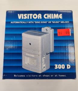 Visitor Chime - Light Sensitive, Motion Activated Entry Chime - New
