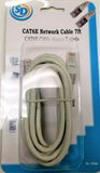 SD Ethernet LAN CAT-6E Network Cable 7ft EL-7050 - For PC, Laptops, Hubs, Routers, & Faceplates,