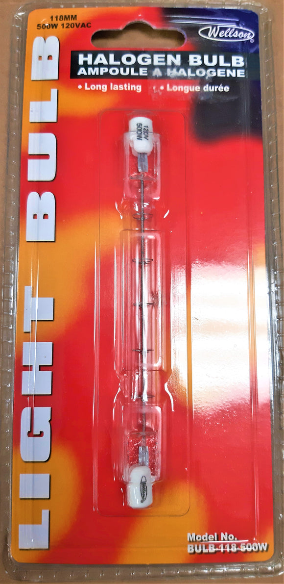 Halogen Bulb Long Lasting 300 Watt/120VAC 118mm