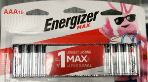 Energizer Max AAA 16 Battery pack