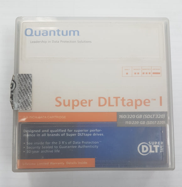 Quantum Super DLTTape I 160/320 GB (SDLT 320) 110/220 GB (SDLT 220) - New - Razzaks Computers - Great Products at Low Prices
