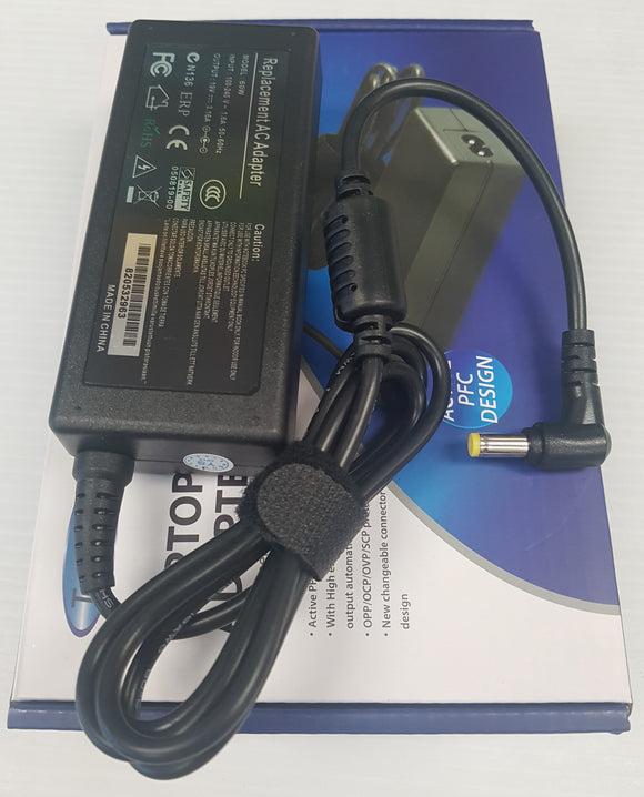 Acer Replacement Adapter Charger 19V 3.16A 5.5*1.7 - New - Razzaks Computers - Great Products at Low Prices