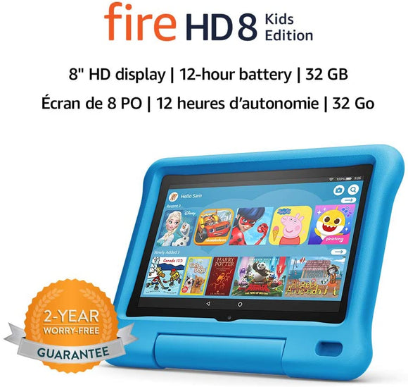 Amazon Fire 8 Tablet Kids Edition, 8