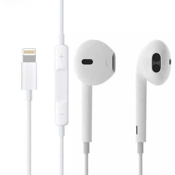 Replacement Earpods with Lightning Connector for Apple iPhone 7, iPhone 8, iPhone X, iPhone 11 - Razzaks Computers - Great Products at Low Prices